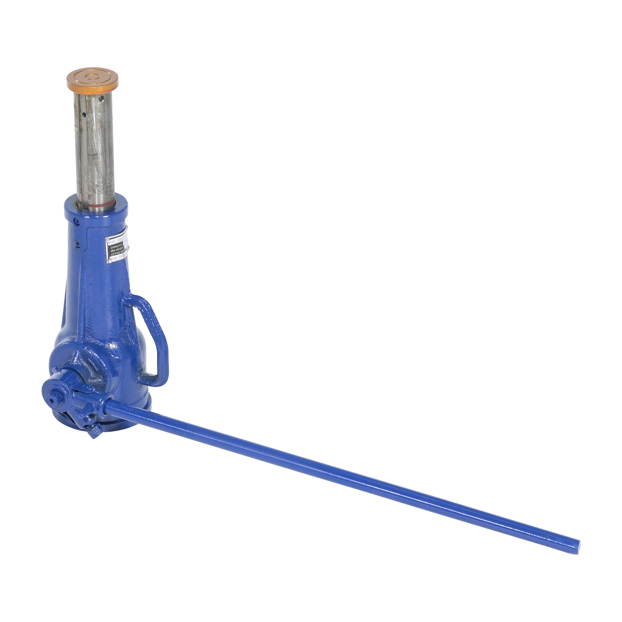 Vestil Steel Mechanical Screw Jack - 6000-Lb. Capacity, 20.625in. Max Height, Model# MSJ-3